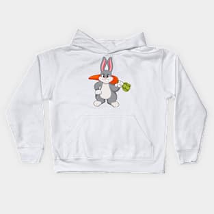 Rabbit with Carrot Kids Hoodie